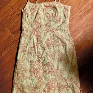 Lily Pulitzer green pineapple dress